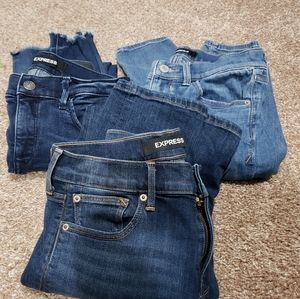 3 pair Express jeans 2L